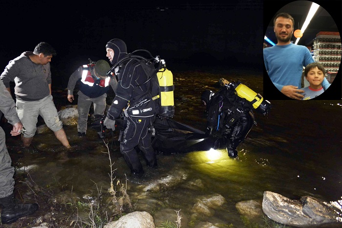 Osmancıklı İnşaat İşçisi Oğlunun Gözü Önünde Gölete Düştü