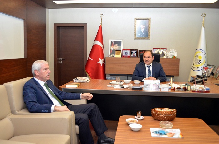 ALAÇAM BELEDİYE BAŞKANI UYAR’DAN EYVAZ’A ZİYARET