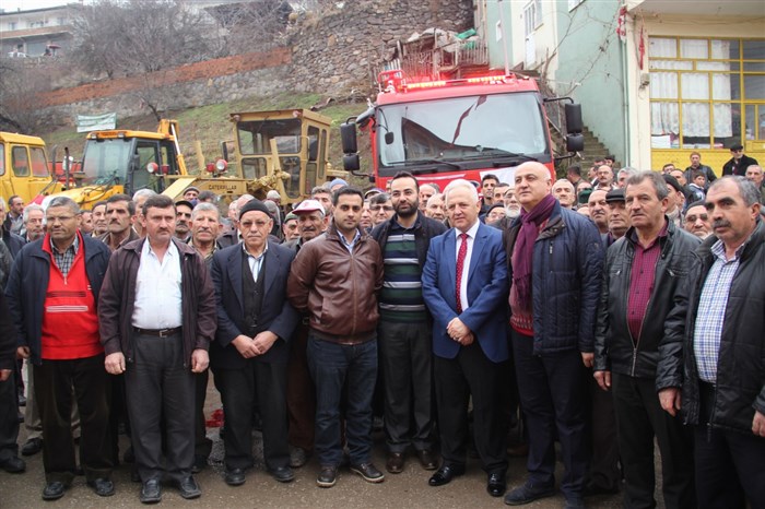 Oğuzlar’a İtfaiye Aracı