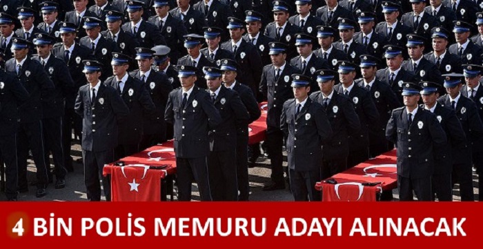 4 Bin Polis Memuru Alınacak