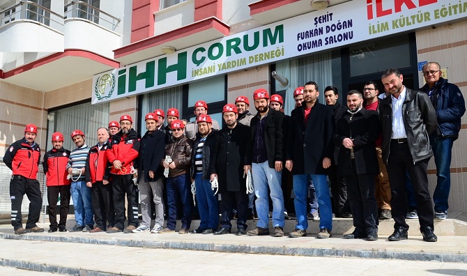 İHH, Gönüllülere Eğitim Verdi