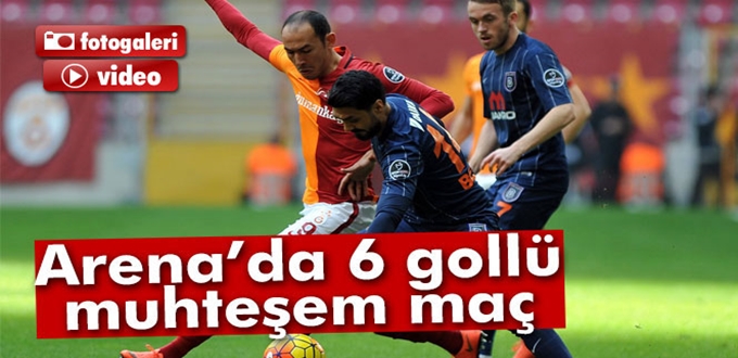 Galatasaray: 3 Medipol Başakşehir: 3