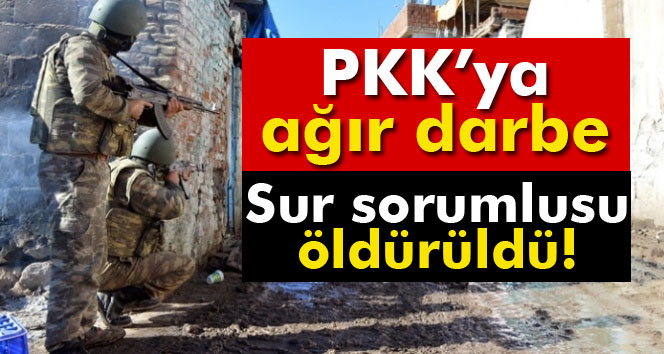 PKK’nın Sur Sorumlusu Öldürüldü