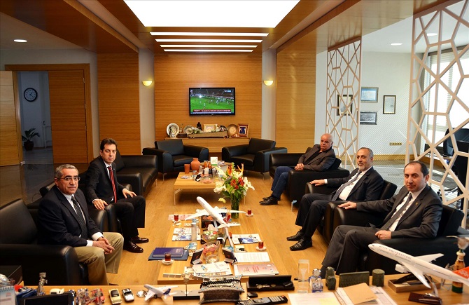 TÜRMOB TESMER Müdürü Bayazıtlı’dan Rektöre Ziyaret