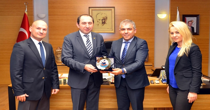 Bahçeşehir Okullarından Rektöre Ziyaret