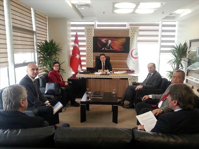 Üniversiteden Türkiye İlaç ve Tıbbi Cihaz Kurumuna Ziyaret