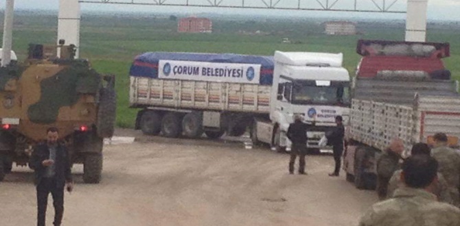 Yardım Malzemeleri Yerlerine Ulaştı