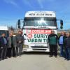 28. TIR Suriye’ye Uğurlandı