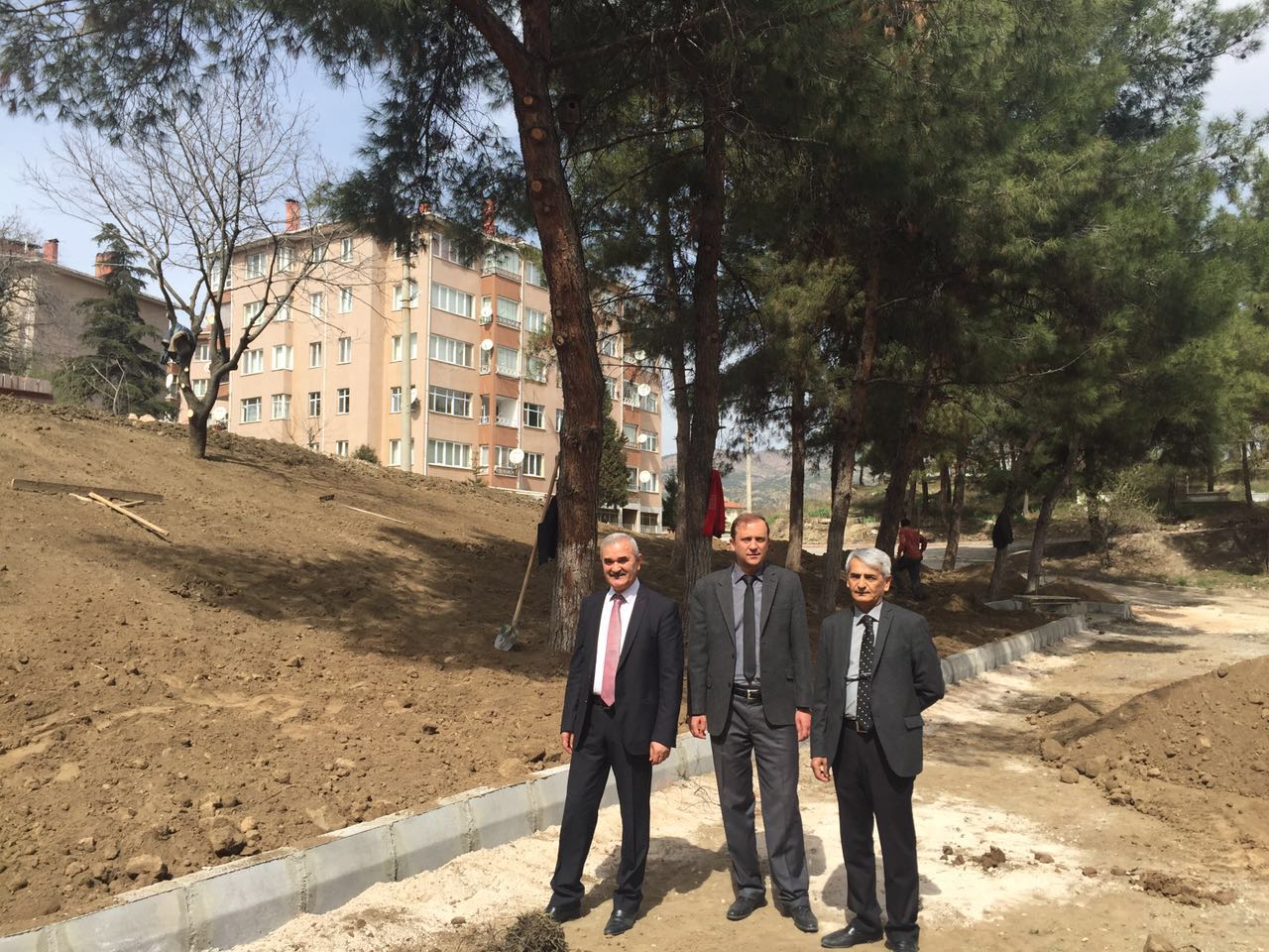 Koyunbaba Türbesinde Çevre Düzenlemesi