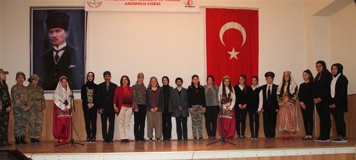Bahçelievler Lisesi Çanakkale’yi Unutmadı