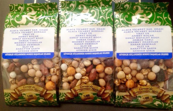 Alaca’dan Hakkari’ye Kuruyemiş