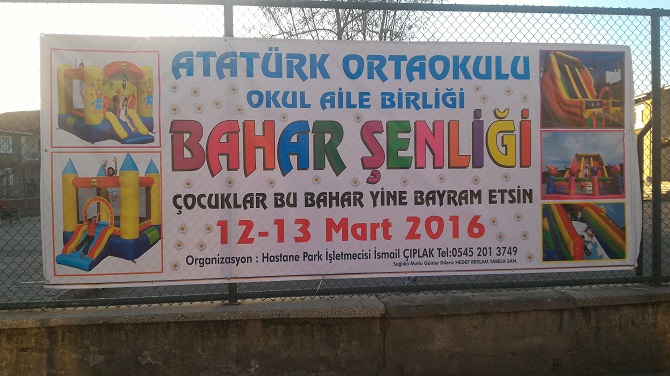 Osmancık Atatürk Ortaokulunda Bahar Şenliği