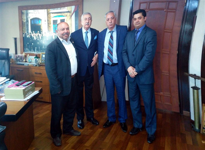 Aşutoğolu, ilçe esnafının sorunlarını Palandöken’e iletti