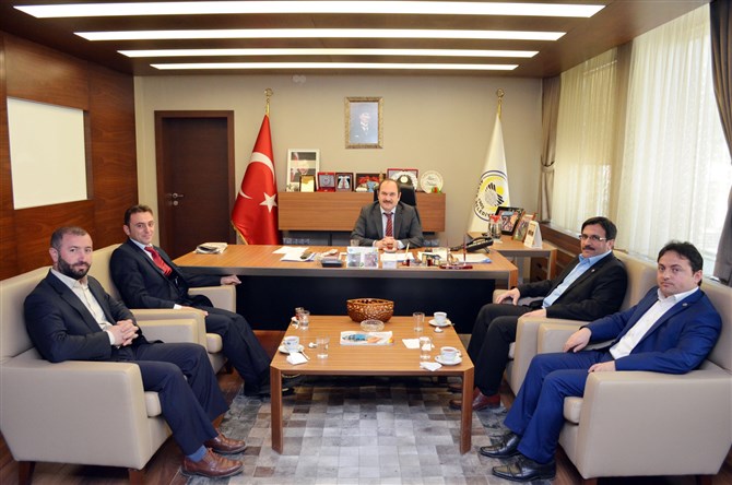 Ali Yıldız’dan Başkan Eyvaz’a ziyaret