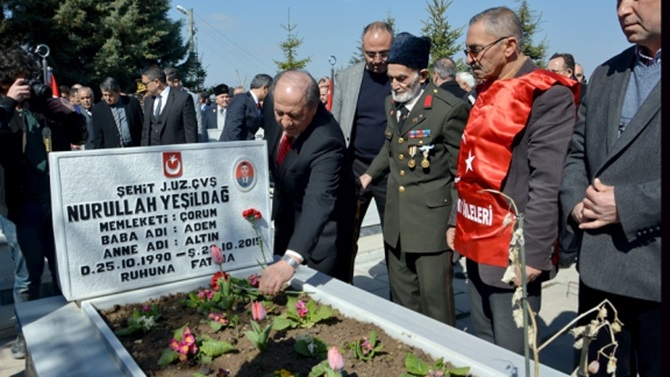 Çorum’da Çanakkale Şehitleri Anıldı