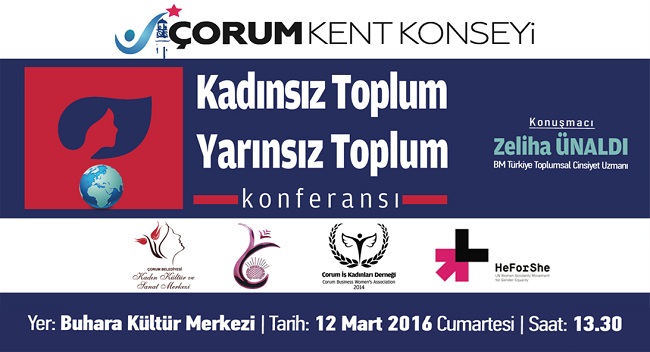 Kadınsız Toplum Yarınsız Toplum Konferansı Bugün