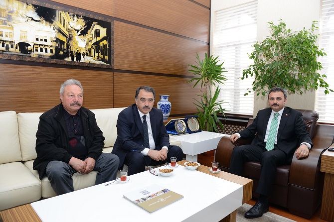 Canlı’dan Başkan Külcü’ye ziyaret