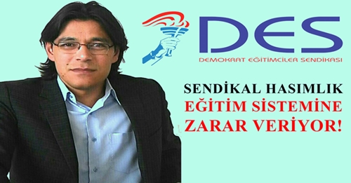 ‘Sendikal Hasımlık Eğitime Zarar Veriyor’