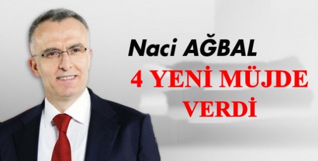 Hükümetten 4 Yeni Müjde