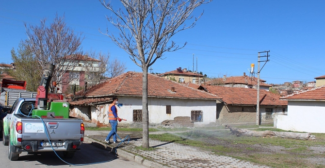 İlaçlama Çalışmalarına Başlandı