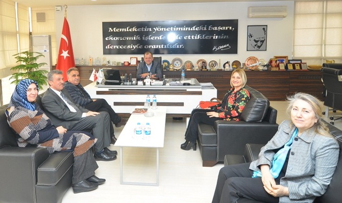 Beyaz Ay Derneği’nden TSO’ya Ziyaret