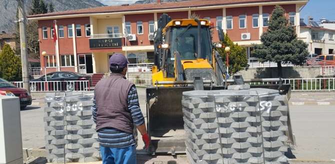 Kargı Belediyesi Üst Yapı Çalışmalarına Başladı