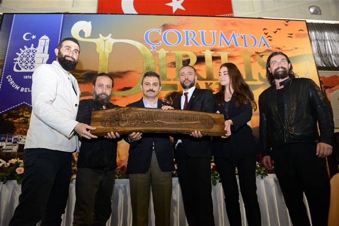 Çorum’da Diriliş Ertuğrul Coşkusu