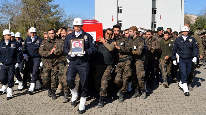 Çorumlu Şehit İçin Uğurlama Töreni