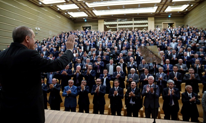 Çorumlu Muhtarlar, Cumhurbaşkanı Külliyesi’nde