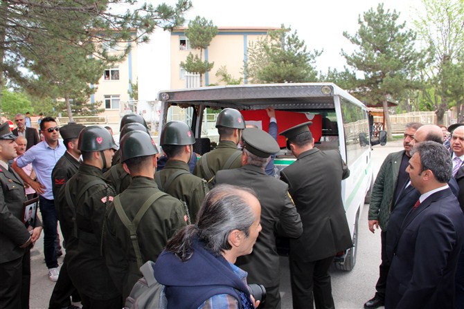 Şehidin Naaşı Çorum’da