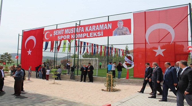 Spor Kompleksine Şehit İsmi Verildi