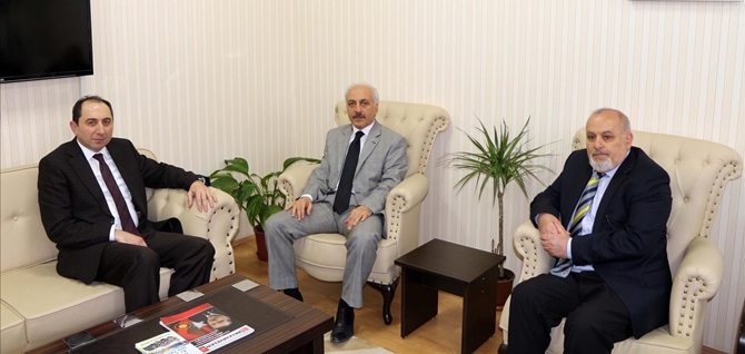 Rektörden Zeki Gül’e Ziyaret