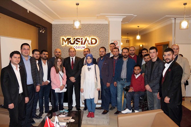 Rektör, Genç MÜSİAD’la Buluştu