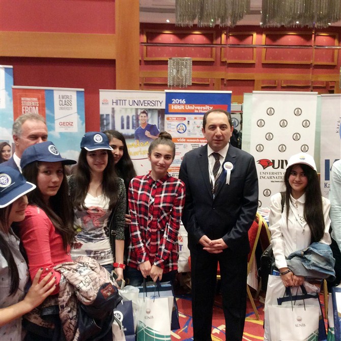 Hitit Üniversitesi’ne Azerbaycan’da Yoğun İlgi