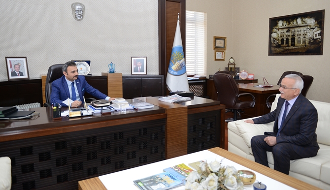 İŞKUR Müdürü Şahan’dan Başkan Külcü’ye Ziyaret