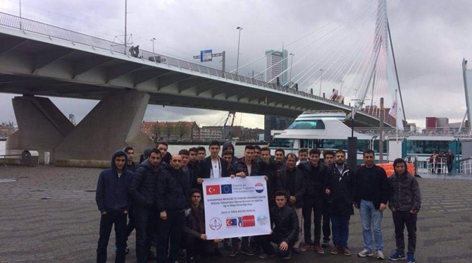 MTAL Öğrencileri Hollanda’da Staj Yaptı