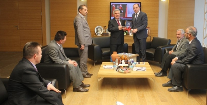 Hitit Üniversitesi Rektörüne Kutlu Doğum Ziyareti