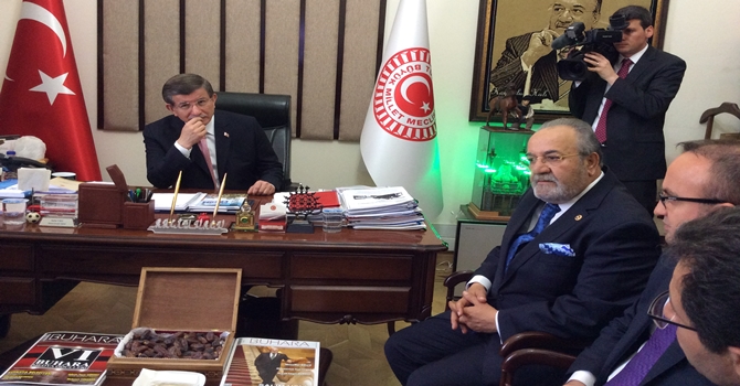 Başbakan’dan Uslu’ya Taziye Ziyareti