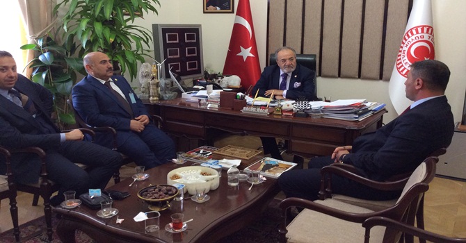 Bayat Heyeti Uslu’yu Ziyaret Etti