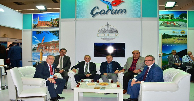 Travel Expo Fuarında Çorum Tanıtımı Sürüyor