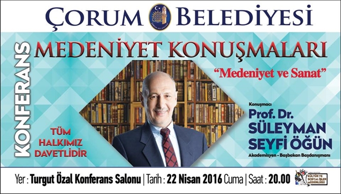 Süleyman Seyfi Öğün,Medeniyetler Konuşmaların Konuğu