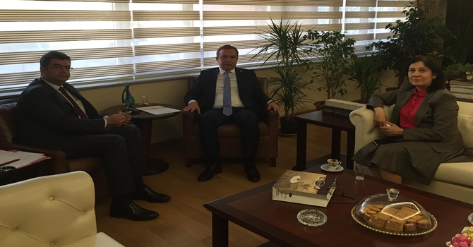Ceylan ve Kurt’tan Milli Eğitim Bakanlığı’na Ziyaret