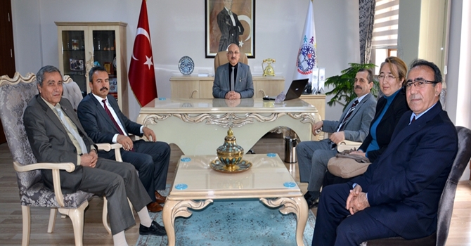 Maarif Müfettişlerinden Büyük’e Ziyaret