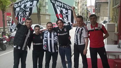 Çorum’da Beşiktaş Taraftarı Şampiyonluğu Kutladı
