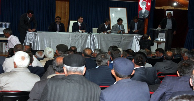 Köylere Hizmet Götürme Birliği Encümen Seçimi Yapıldı