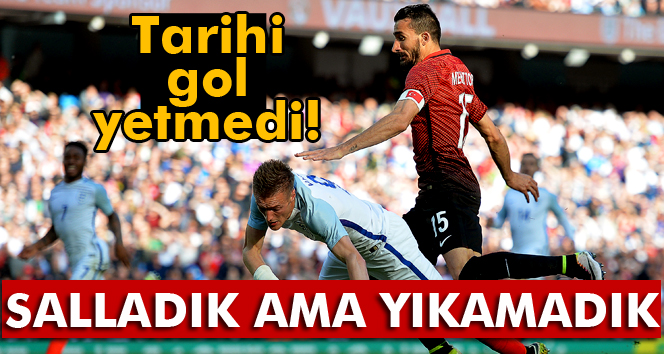 İngiltere 2 Türkiye 1