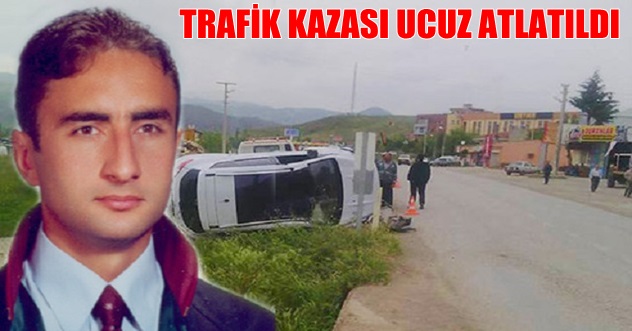 Avukat Duruşmaya Giderken Kaza Yaptı
