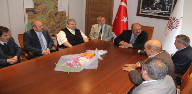 Engelliler Derneği’nden Vali Kara’ya Ziyaret