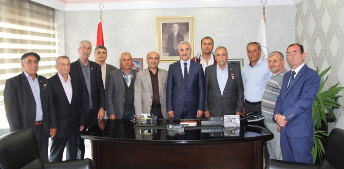 Şehit Aileleri ve Gaziler Derneği’nden Osmancık Ziyareti