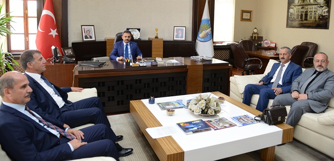 Kardeş Şehirden Ziyaret